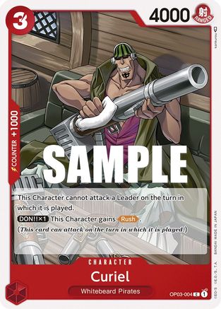 Curiel - OP03-004 - Common available at 401 Games Canada