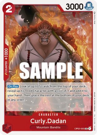 Curly.Dadan - OP02-005 - Uncommon available at 401 Games Canada