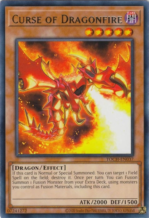 Curse of Dragonfire - TOCH-EN037 - Rare - Unlimited available at 401 Games Canada