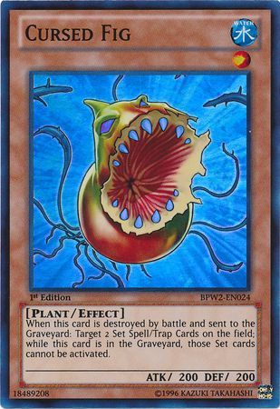 Cursed Fig - BPW2-EN024 - Super Rare - 1st Edition available at 401 Games Canada