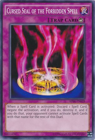 Cursed Seal of the Forbidden Spell - AP06-EN028 - Common available at 401 Games Canada