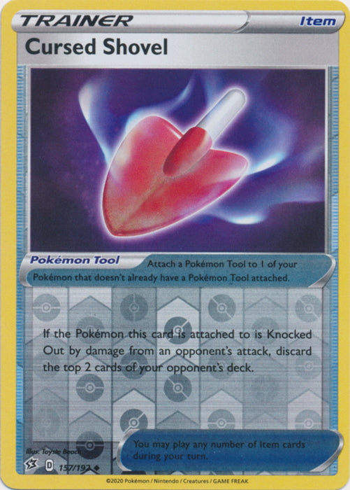 Cursed Shovel - 157/192 - Uncommon - Reverse Holo available at 401 Games Canada