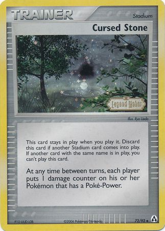 Cursed Stone - 72/92 - Uncommon - Reverse Holo available at 401 Games Canada