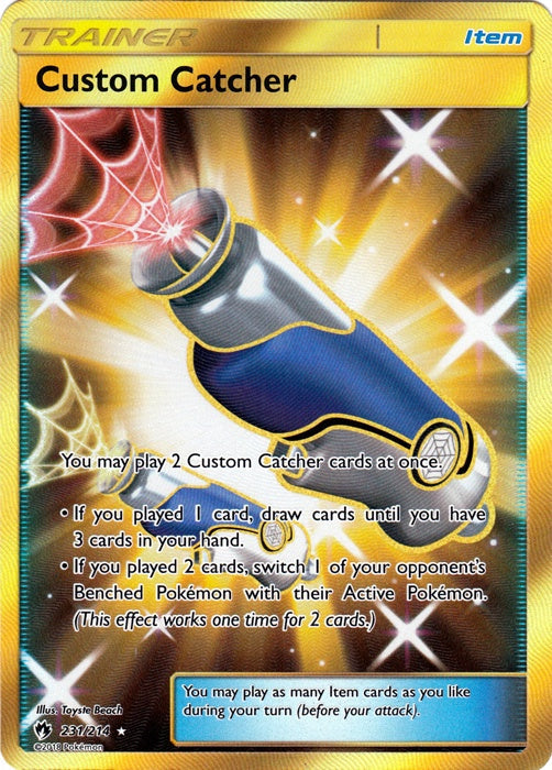 Custom Catcher - 231/214 - Secret Rare available at 401 Games Canada