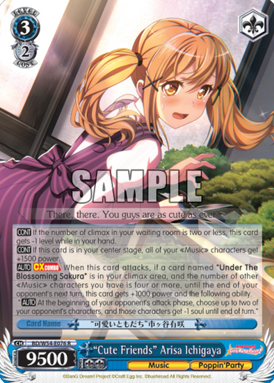 "Cute Friends" Arisa Ichigaya - BD/W54-E076 - Rare available at 401 Games Canada