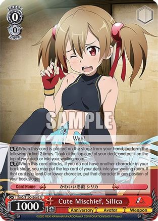 Cute Mischief, Silica - SAO/S100-E063 - Uncommon available at 401 Games Canada