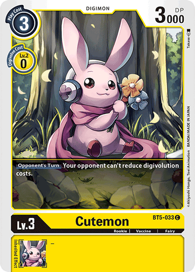 Cutemon - BT5-033 - Common available at 401 Games Canada