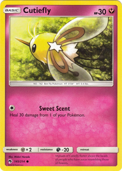Cutiefly - 145/214 - Common available at 401 Games Canada