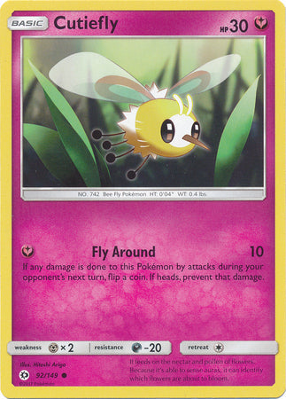 Cutiefly - 92/149 - Common available at 401 Games Canada