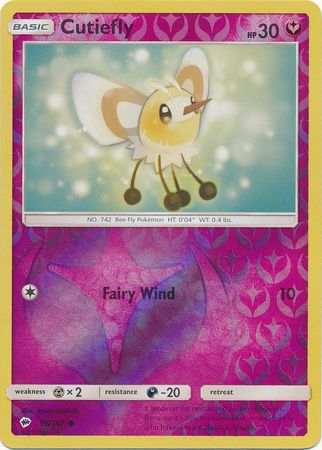 Cutiefly - 95/147 - Common - Reverse Holo available at 401 Games Canada
