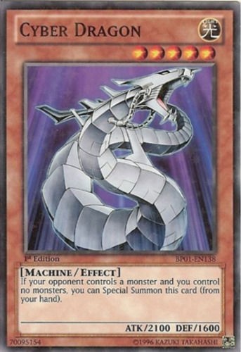 Cyber Dragon - BP01-EN138 - Starfoil Rare - 1st Edition available at 401 Games Canada