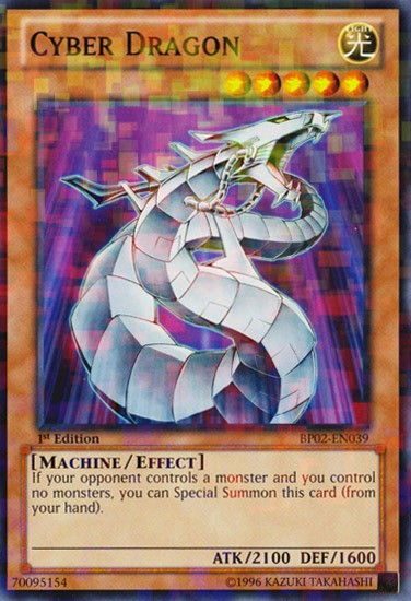 Cyber Dragon - BP02-EN039 - Mosaic Rare - 1st Edition available at 401 Games Canada