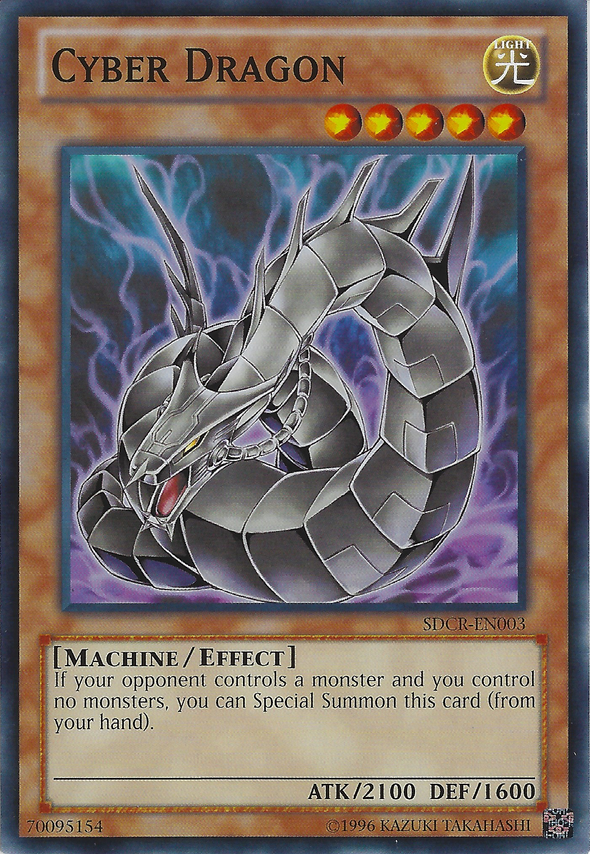 Cyber Dragon (Black) - SDCR-EN003 - Common - Unlimited available at 401 Games Canada