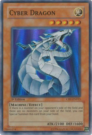 Cyber Dragon - CRV-EN015 - Super Rare - 1st Edition available at 401 Games Canada