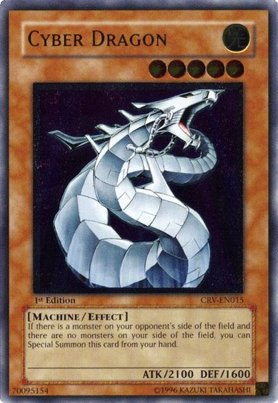 Cyber Dragon - CRV-EN015 - Ultimate Rare - 1st Edition available at 401 Games Canada