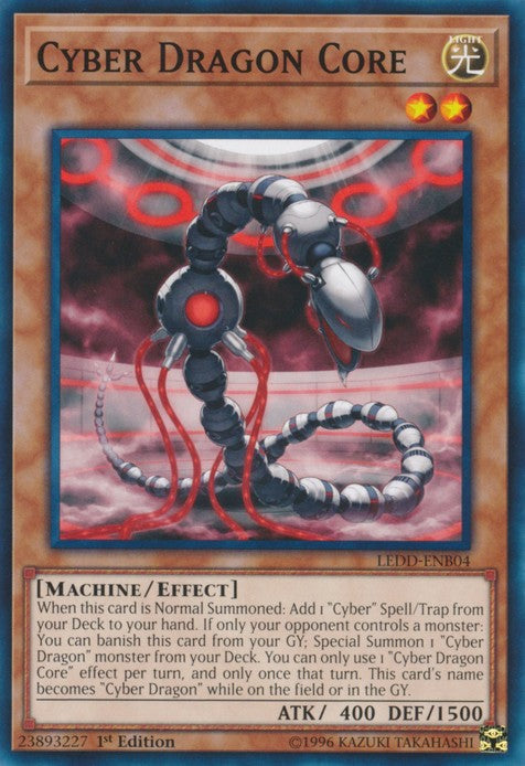 Cyber Dragon Core - LEDD-ENB04 - Common - 1st Edition available at 401 Games Canada