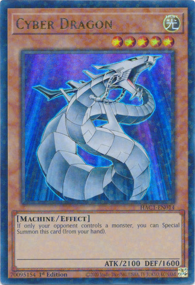 Cyber Dragon - HAC1-EN014 - Duel Terminal Ultra Parallel Rare available at 401 Games Canada