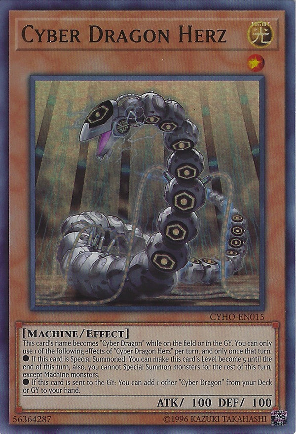 Cyber Dragon Herz - CYHO-EN015 - Ultra Rare - Unlimited available at 401 Games Canada