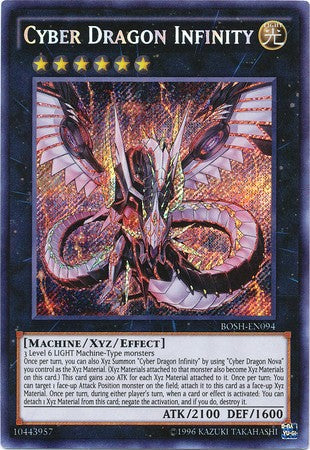 Cyber Dragon Infinity - BOSH-EN094 - Secret Rare - Unlimited available at 401 Games Canada