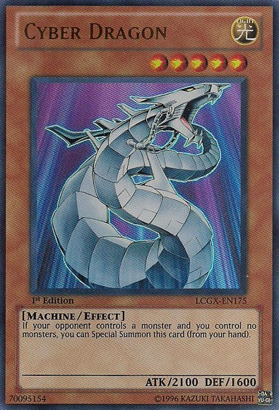 Cyber Dragon - LCGX-EN175 - Ultra Rare - 1st Edition available at 401 Games Canada