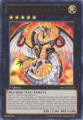 Cyber Dragon Nova - SDCR-EN038 - Ultra Rare - 1st Edition available at 401 Games Canada
