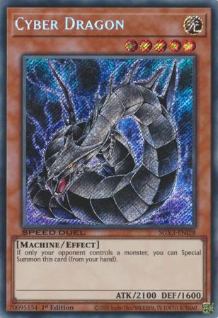 Cyber Dragon - SGX3-ENI28 - Secret Rare - 1st Edition available at 401 Games Canada