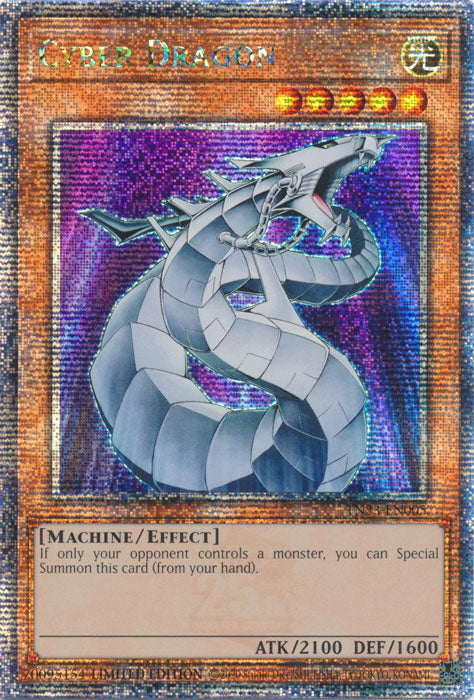 Cyber Dragon - TN23-EN005 - Quarter Century Secret Rare - Limited Edition available at 401 Games Canada