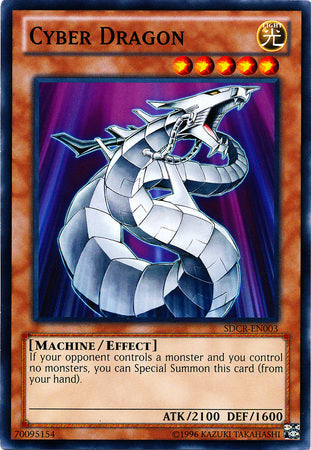 Cyber Dragon (White) - SDCR-EN003 - Common - Unlimited available at 401 Games Canada