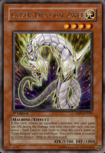 Cyber Dragon Zwei - ABPF-EN035 - Rare - 1st Edition available at 401 Games Canada