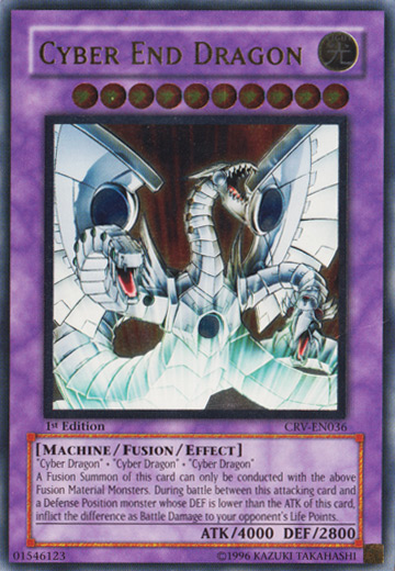 Cyber End Dragon - CRV-EN036 - Ultimate Rare - 1st Edition available at 401 Games Canada