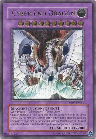 Cyber End Dragon - CRV-EN036 - Ultimate Rare - Unlimited available at 401 Games Canada