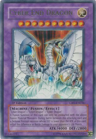Cyber End Dragon - CRV-EN036 - Ultra Rare - 1st Edition available at 401 Games Canada