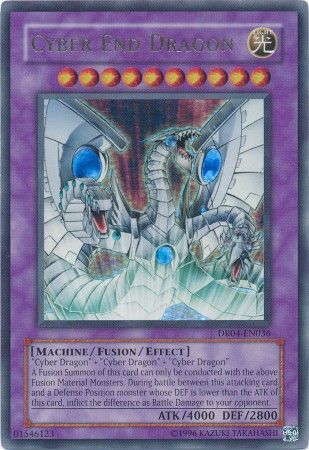 Cyber End Dragon - DR04 - EN036 - Ultra Rare available at 401 Games Canada