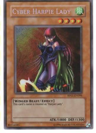 Cyber Harpie Lady - RP01-EN096 - Secret Rare available at 401 Games Canada