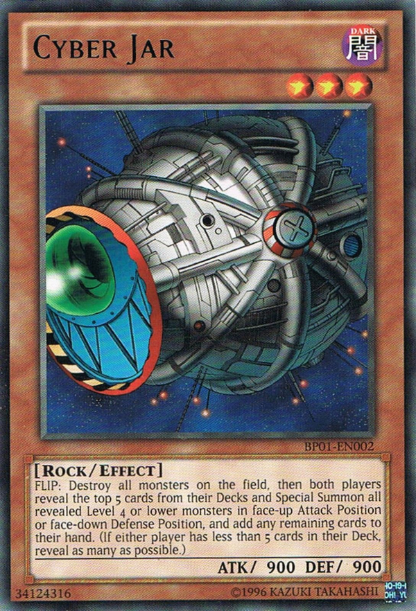 Cyber Jar - BP01-EN002 - Rare - Unlimited available at 401 Games Canada