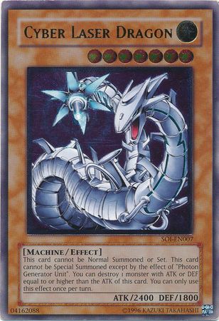 Cyber Laser Dragon - SOI-EN007 - Ultimate Rare - Unlimited available at 401 Games Canada