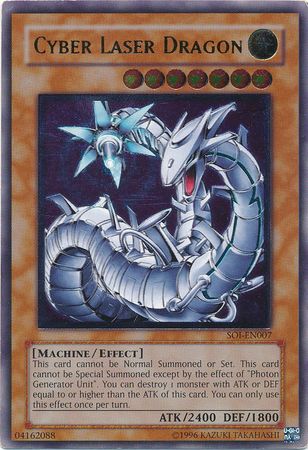 Cyber Laser Dragon - SOI-EN007 - Ultimate Rare - Unlimited available at 401 Games Canada