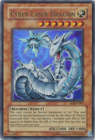 Cyber Laser Dragon - SOI-EN007 - Ultra Rare - Unlimited available at 401 Games Canada