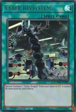 Cyber Revsystem - MAMA-EN087 - Ultra Rare - 1st Edition available at 401 Games Canada