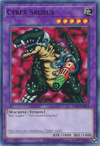 Cyber Saurus - OP16-EN014 - Common available at 401 Games Canada