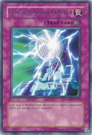 Cyber Summon Blaster - POTD-EN057 - Rare - Unlimited available at 401 Games Canada