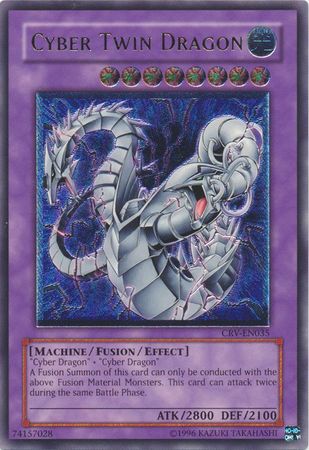 Cyber Twin Dragon - CRV-EN035 - Ultimate Rare - Unlimited available at 401 Games Canada