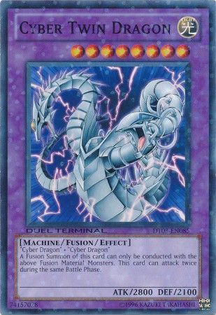 Cyber Twin Dragon - DT03-EN085 - Normal Parallel Rare available at 401 Games Canada