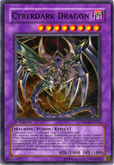 Cyberdark Dragon - DP04-EN014 - Super Rare - 1st Edition available at 401 Games Canada