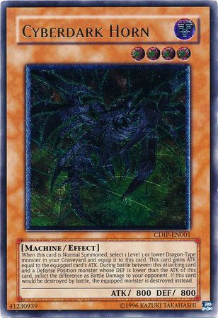 Cyberdark Horn - CDIP-EN001 - Ultimate Rare - Unlimited available at 401 Games Canada