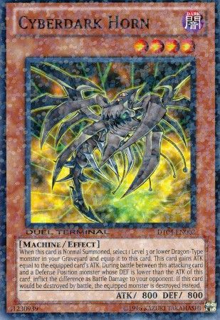 Cyberdark Horn - DT04-EN002 - Normal Parallel Rare available at 401 Games Canada
