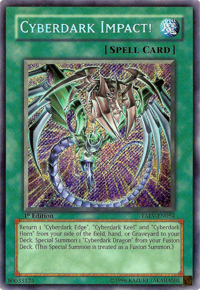 Cyberdark Impact! - TAEV-EN054 - Secret Rare - 1st Edition available at 401 Games Canada