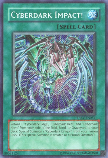 Cyberdark Impact! - TAEV-EN054 - Secret Rare - Unlimited available at 401 Games Canada