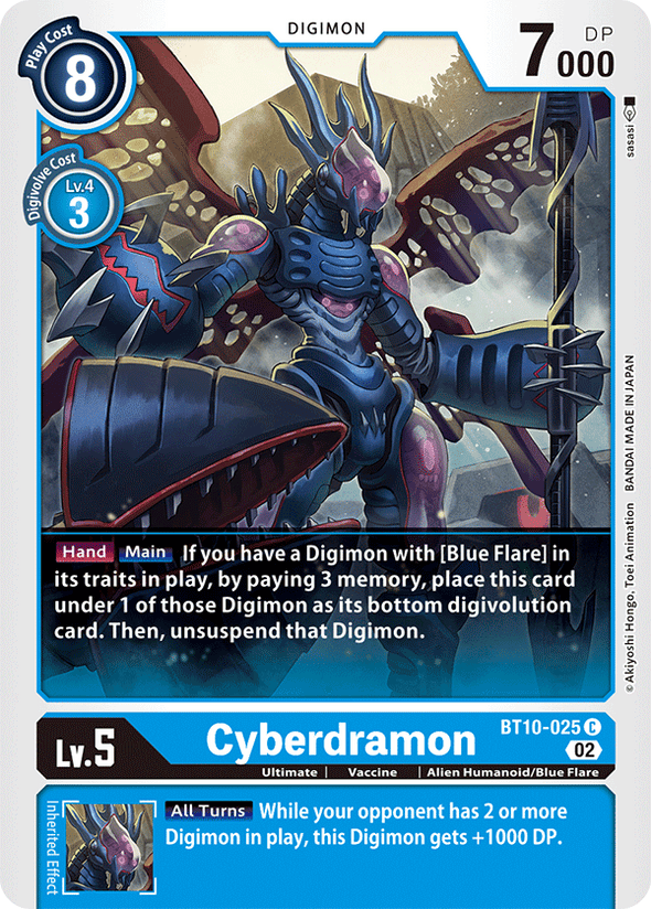 Cyberdramon - BT10-025 - Common available at 401 Games Canada