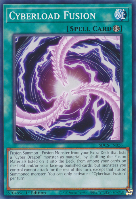 Cyberload Fusion - SDCS-EN026 - Common - 1st Edition available at 401 Games Canada